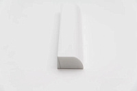Бордюр акриловый B24 R12 глянец левый 750*24*12 мм белый Волшебная палочка