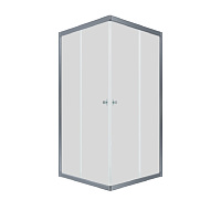 Уголок душевой Вента-Хром квадрат 80*80см Triton Щ0000057861