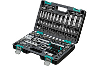 Набор инструментов  CrV 1/2", 1/4" 94 предмета  STELS 14106