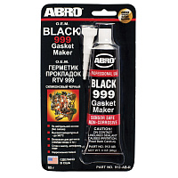 Герметик прокладок силиконовый ABRO Masters OEM черный 85г 912-AB