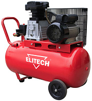 Компрессор Elitech КПР 100/360/2.2 (рем. привод) 220В 2.2кВт 8 бар 320л/мин 100л