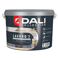 Краска для стен и потолков экстрапрочная матовая Collection LAVADO 7 база A Dali (9л)
