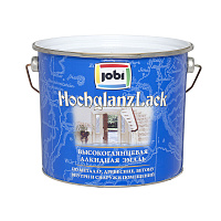Алкидная эмаль JOBI HochglanzLack Белая (База А) 2.7 л