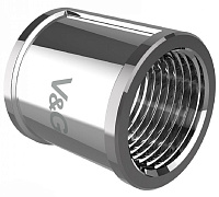 Муфта хром 1/2" V&G VG-204401