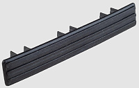Заглушка-М торцевая (в упаковке 7штук) черный бархат Мультипласт