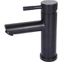 Смеситель  для умывальника SOLID ARGOTECH 35-04 SOLID black черный