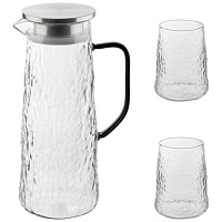 Набор из 3 предметов AROMA: кувшин 1,5 л+2 стакана Mallony 107978