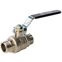 Кран шаровой полнопроходной Stout наружная резьба ручка рычаг 1/2" PN50 SVB-0005-000015
