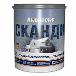 Антисептик кроющий для дерева Сканди северное море Акватекс 65104 (0.75л)