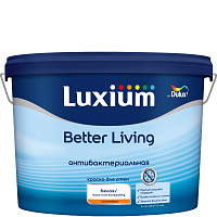 Краска Luxium by Dulux Better Living Antibacterial  база BW Luxium 50035276