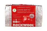Плиты теплоизоляционные Сауна баттс  1000*600*50мм  ROCKWOOL
