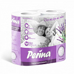 Бумага туалетная трехслойная Perina 33850 лаванда 4шт