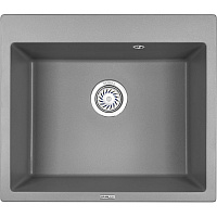 Мойка кухонная Granula GR-6001 прямоугольная 60*52см алюминиум