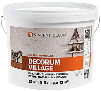 Штукатурка фактурная Vincent Decor Decorum Village 12 кг