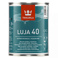 Краска для стен и потолков Luja 40 полуглянцевая белая база A Tikkurila (0.9л)