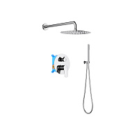 Комплект душевой БЕТТА  3 в 1 2 Aquatek AQ1172CR