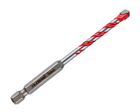 Сверло универсальное ELITECH ф 6 мм Multi Construction хвост-шестигран. HEX 1/4" блистер/1шт (1820.171700)