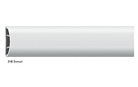 Наличник-бордюр ПВХ / Белый (65мм 2.2м)  Грейс