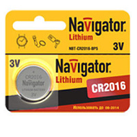 Элемент питания Navigator NBT-CR2016  