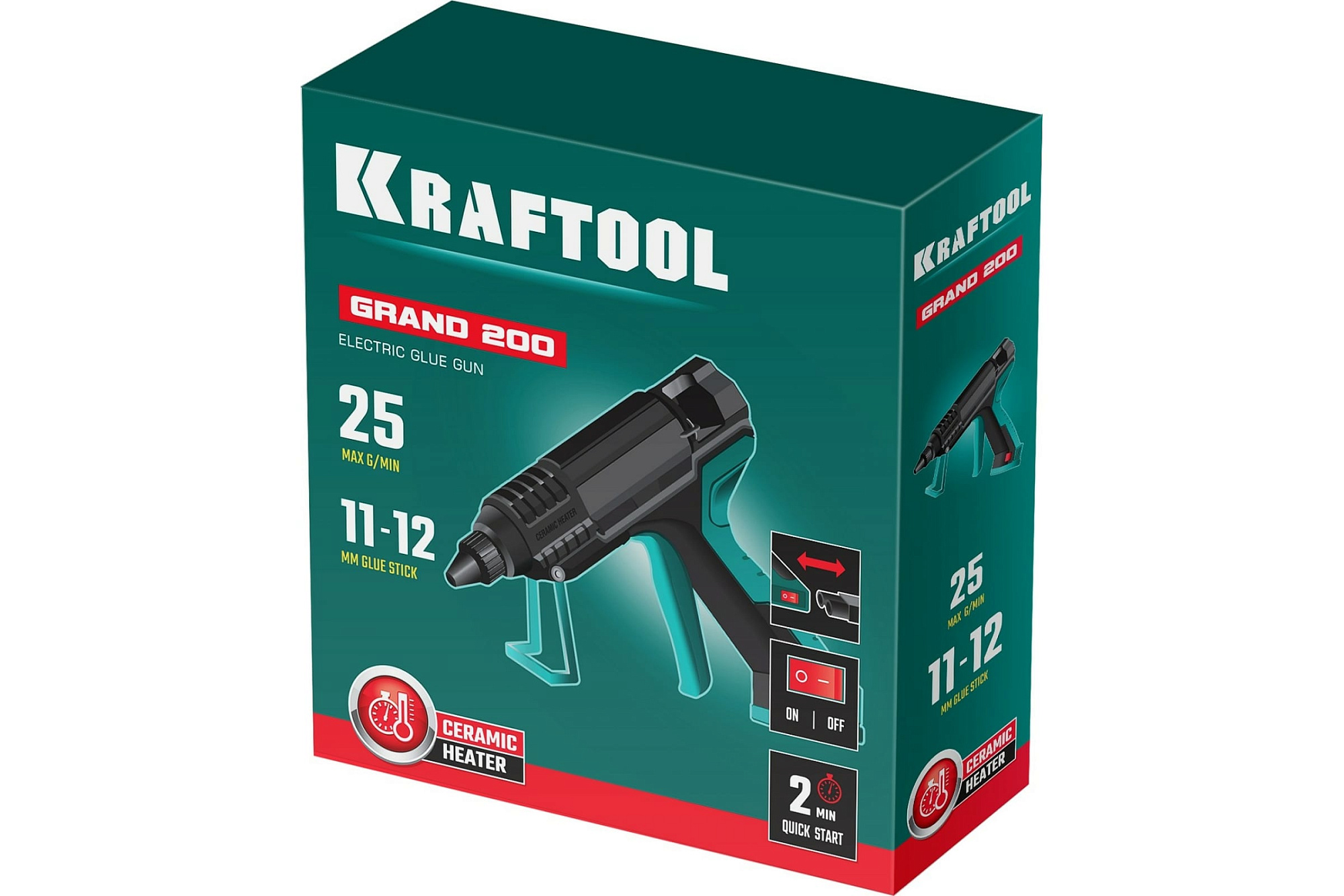 Пистолет термоклеевой KRAFTOOL GRAND электрический 06839 купить 4
