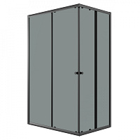Ограждение душевое Eco 120*80*190см Niagara NG-1012-14QT черный 