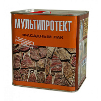 Фасадный лак МультиПротект-Л для камня и кирпича - 2.4 л