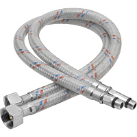 Подводка гибкая для смесителей 40см 1/2"*М10 нейлон (пара) MIXTON ГП002000