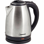 Чайник электрический HomeStar HS-1010А 1.8л стальной 003582