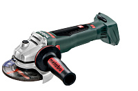 Шлифмашина угловая аккумуляторная Metabo  WB 18 LTX BL 125 Quick 18В диск Ф125мм 1акк LIHD*3.5а/ч+з/у (T03360)