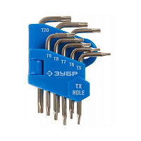 Набор имбусовых ключей Зубр "ЭКСПЕРТ" TORX (27477-H8)