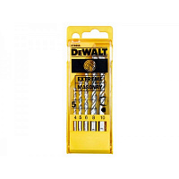 Набор сверл по бетону DeWalt Extreme 4-10 мм 5 предметов DT6956-QZ