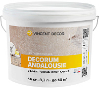 Штукатурка фактурная Vincent Decor Decorum Andalousie 14 кг