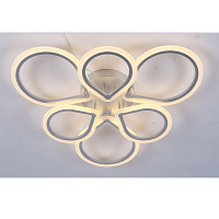 Люстра Schaffner Lagrima LED 132W 11220LM 3000K-6000K серебряная 39226-3+3 Silver
