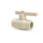 Кран шаровой PPR 25 Lammin полипропиленовый серый Lm31072000025G