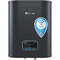 Водонагреватель накопительный электрический ID 30 V (pro) Wi-Fi плоский 2кВт 30л черный, Thermex 151 136