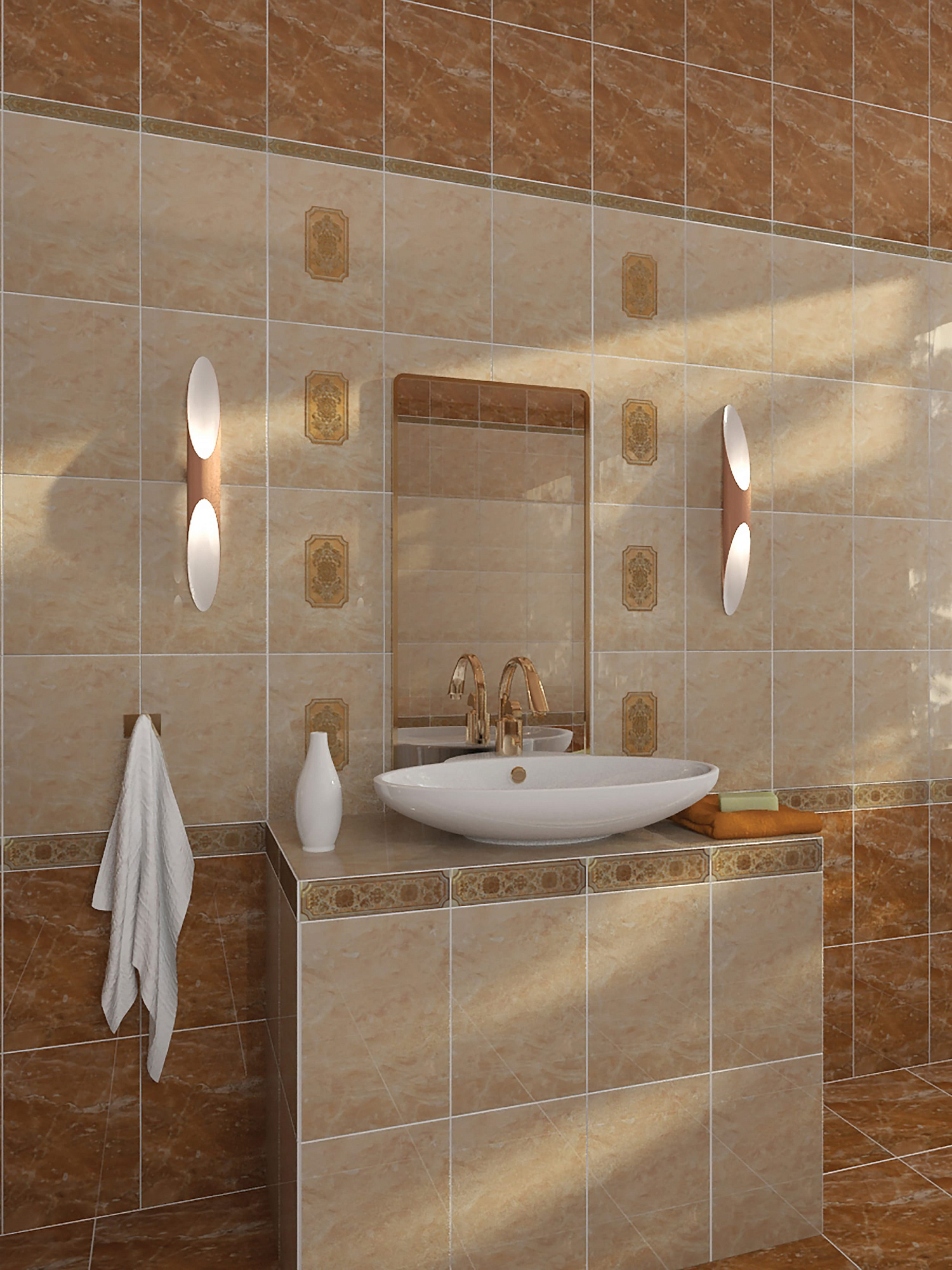 Вставка Непал D 25*35см Axima Ceramica доставка Нижний Новгород 2 Вставка Непал D 25*35см Axima Ceramica купить 2