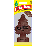 Ароматизатор Ёлочка Little Trees Кожа Leather U1P-10290-RUSS