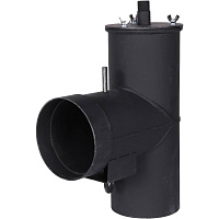 Патрубок дымохода  вертикальный 150*304*396мм ROMMER RSB-1110-041395