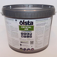 Краска Olsta CRYSTAL AIR гипоаллергенная матовая (База А) 9 л