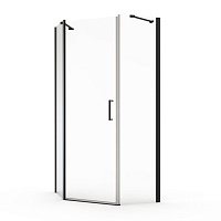 Ограждение душевое Luna-PNT-900-C-Matt Black 900*900*1850мм SANTREK AQUA 308543 черный