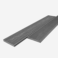 Доска террасная полнотелая UnoDeck SOLID 152*20*3000мм RusDecking серый