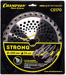 Диск Champion для бензокос 230*25.4*32 тв.сплав Strong  C5170