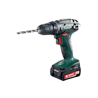 Дрель-шуруповерт аккумуляторная Metabo BS 14.4 (2,0) кейс (602206540)