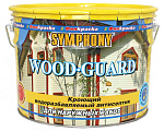 Антисептик кроющий водоразбавляемый Symphony Wood Guard белая база VVA 9л Symphony