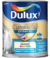 Краска фасадная Weathershield Extraflex  белая база BW Dulux 5735942 (1л)