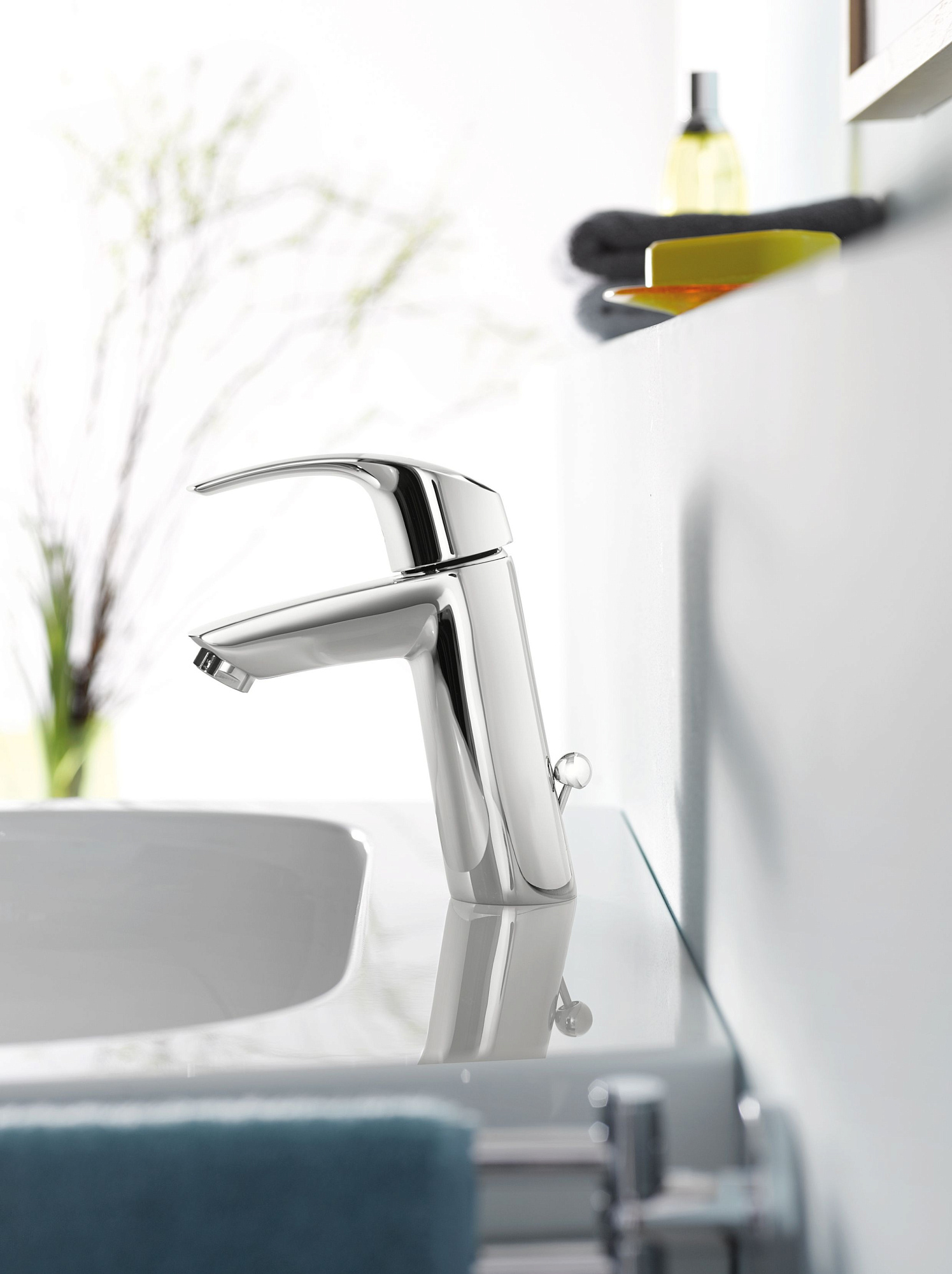 Смеситель для раковины Eurosmart цвет хром GROHE 2339310E купить 1