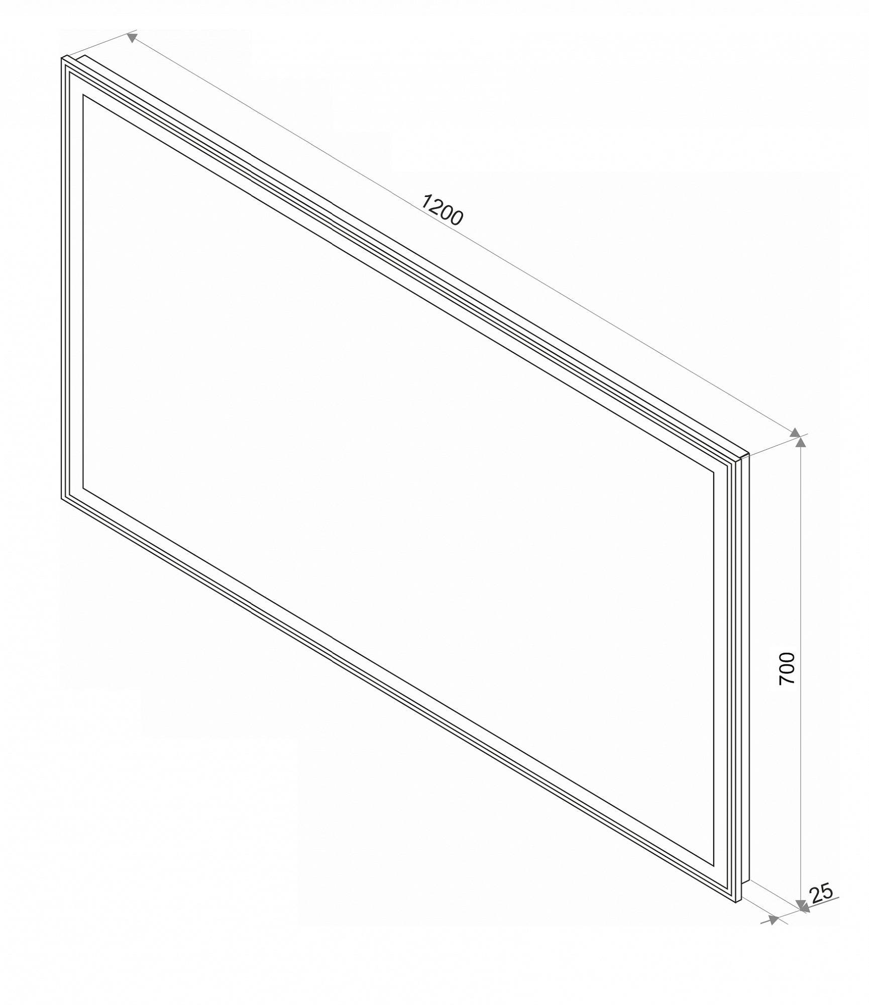 Зеркало Континент Aralia 120*70см LED подсветка, часы, антизапотевание, сенсор ЗЛП672 доставка Нижний Новгород 3 Зеркало Континент Aralia 120*70см LED подсветка, часы, антизапотевание, сенсор ЗЛП672 купить 3