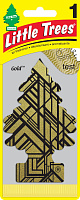 Ароматизатор Ёлочка Little Trees Gold U1P-10210-RUSS