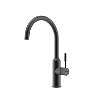 Смеситель для кухни с поворотным изливом Lemark Expert LM5079BL черный Смеситель для кухни с поворотным изливом Lemark Expert LM5079BL черный