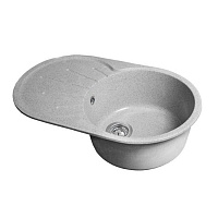 Мойка врезная PRO ROUND SA-R750L SANTREK AQUA 314505 серый-310